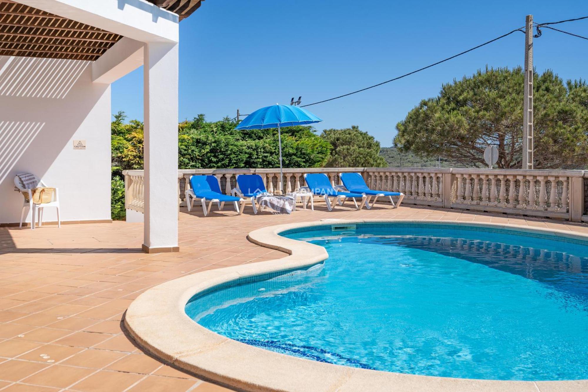 Villa Cassia Cala En Porter  Exterior foto