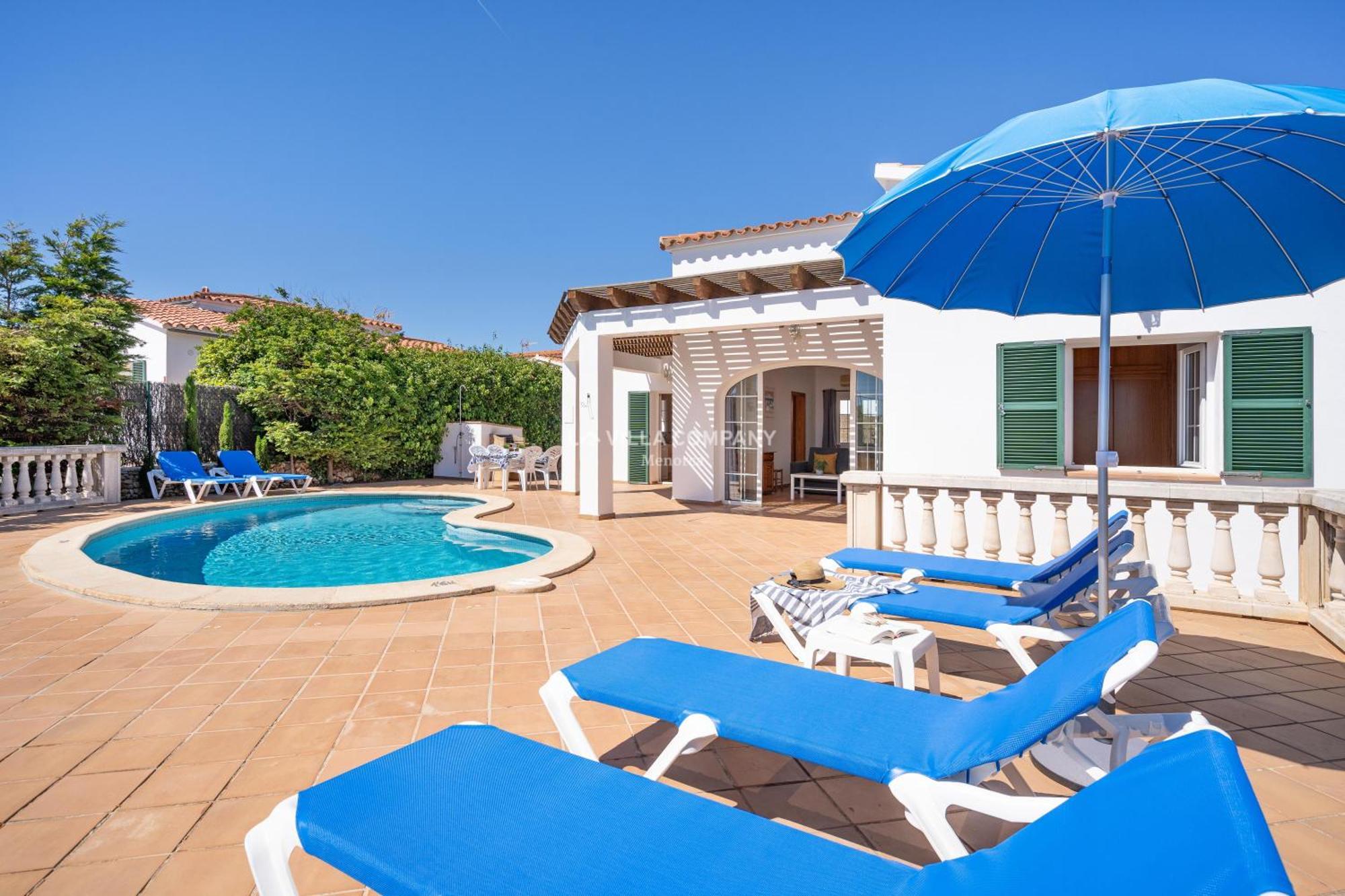 Villa Cassia Cala En Porter  Exterior foto